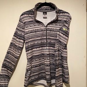 NIKE Pro Dri-Fit Half Zip Long Sleeve Pullover